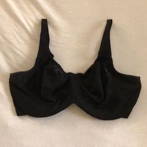 Wacoal black lacy bra size 36DDD